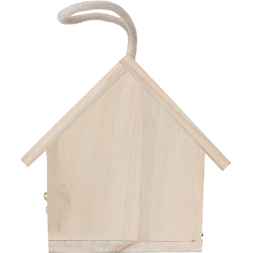 

Feeder Bird House for Window Large Birdhouses Outdoors Kits Adults to Build Wood Finch Nest Boxes Chickens