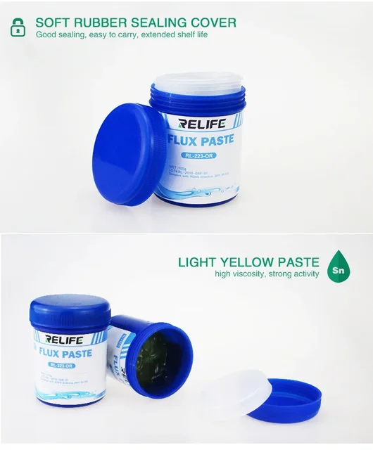 فلاكس RELIFE RL-223-OR (خالي من الرصاص) (عبوة 100 جرام) 1
