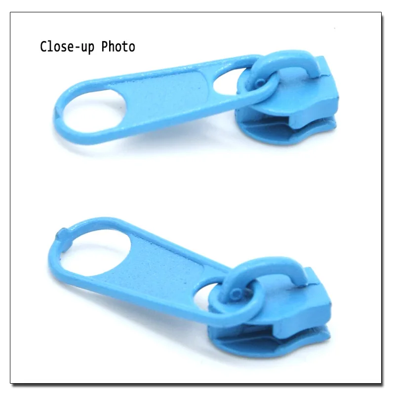 Assorted Metal Zipper Slider 100pcs/300pcs for Nylon Zipper 3#, Multicolor 3# Nylon Puller, DIY sewing Kits Kits zipper repair kit zipper pullers zipper sliders zipper heads zipper accessories