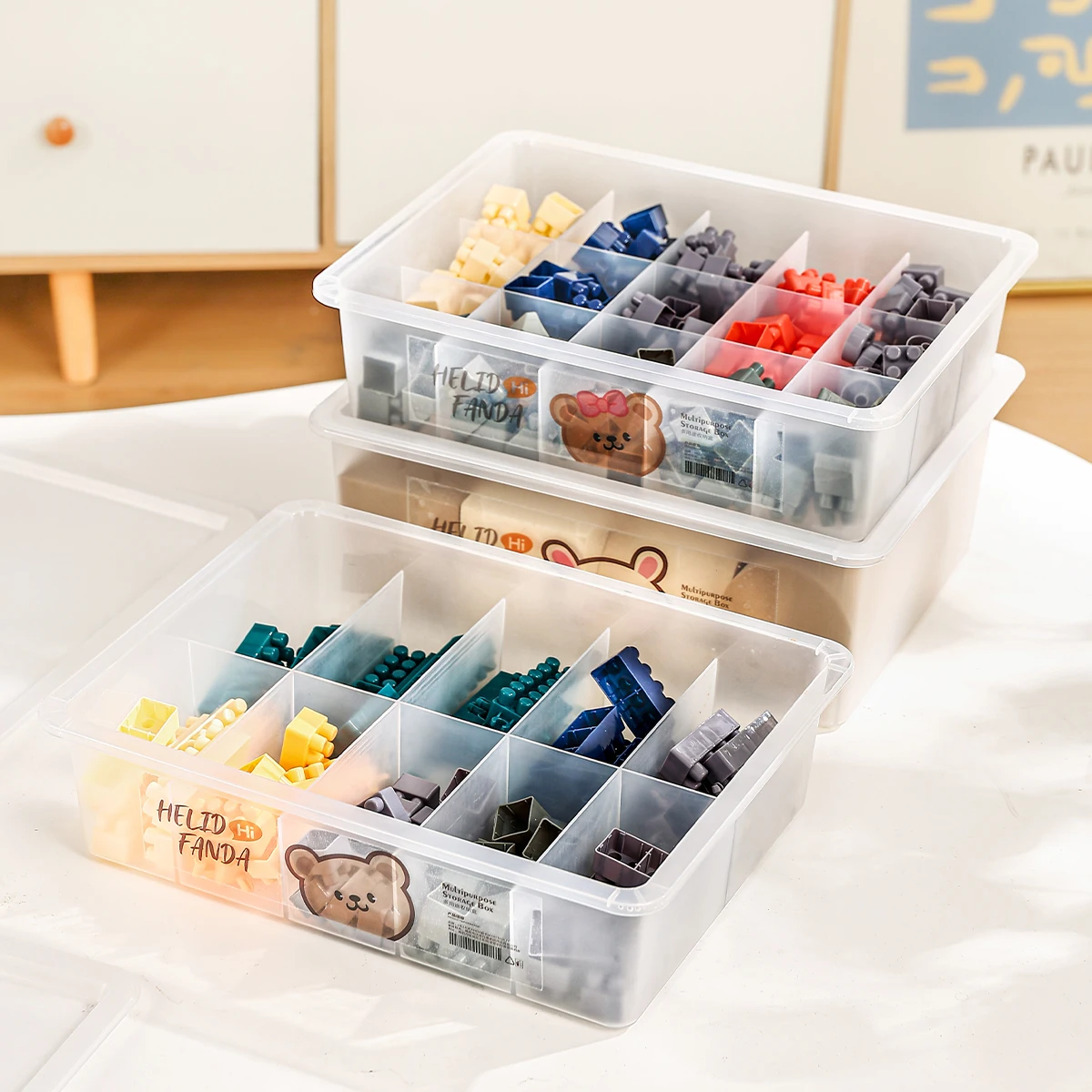 Lego City Caja De Almacenamiento De Bloques De Construcciu00f3n