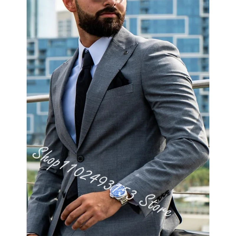 Рисунок 3 - Классические Серые Мужские костюмы из 2 предметов