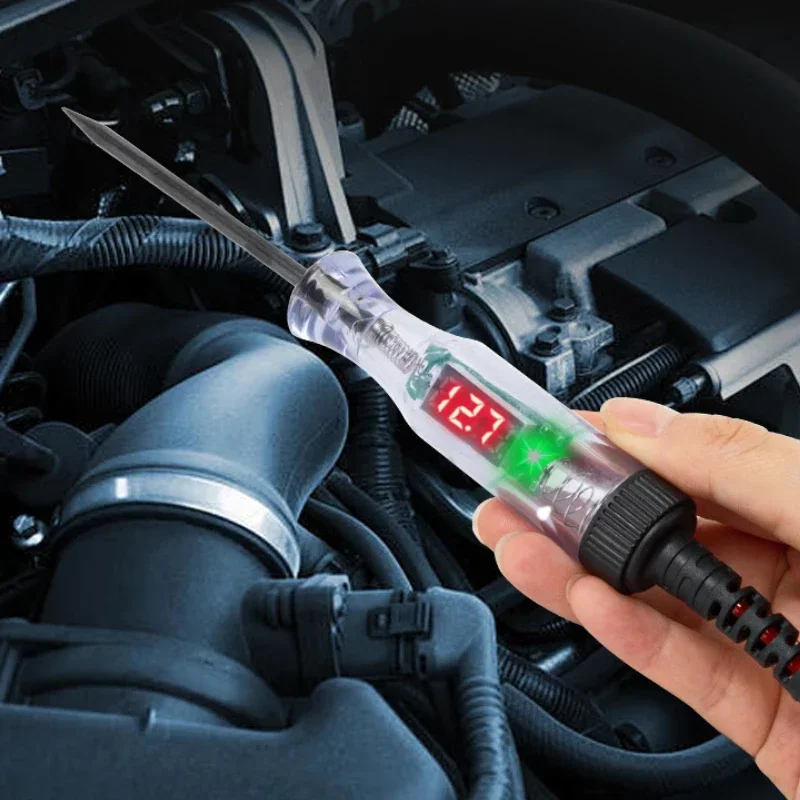 Digital Display Voltage Circuit Tester Pen - Auto Diagnostic Tool