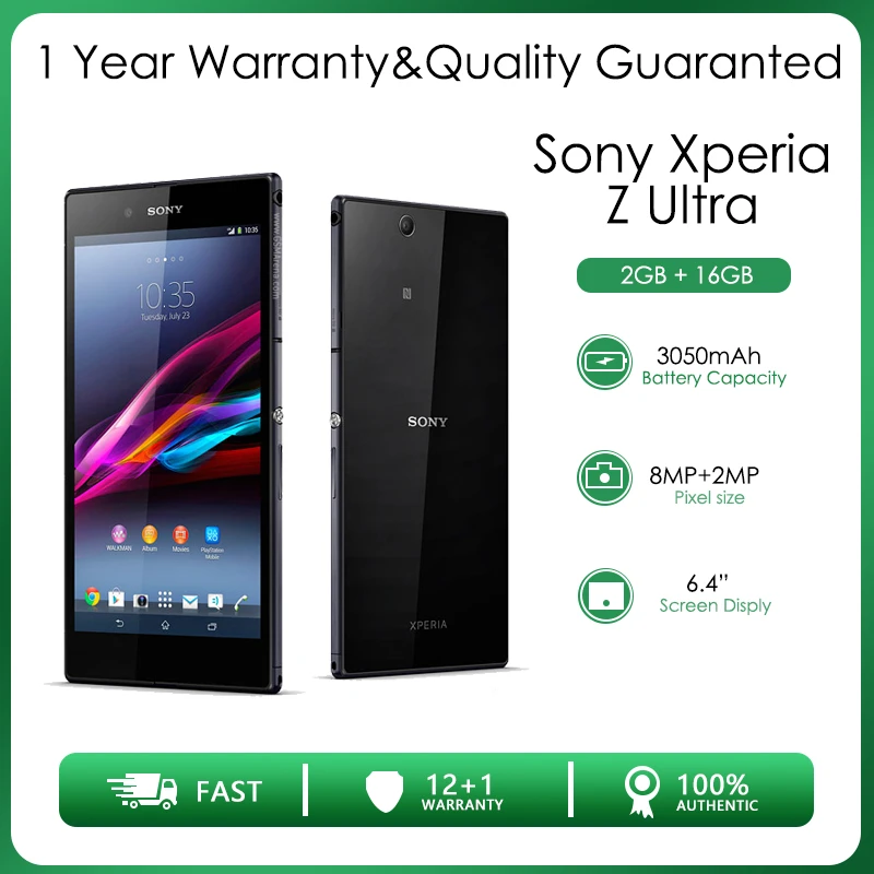 Sony Xperia Z Ultra C6802 Xl39h Refurbished-original Unlocked 2gb 16g Cheap Used Cell Phone Free Shipping Fast Charging - Mobile Phones - AliExpress