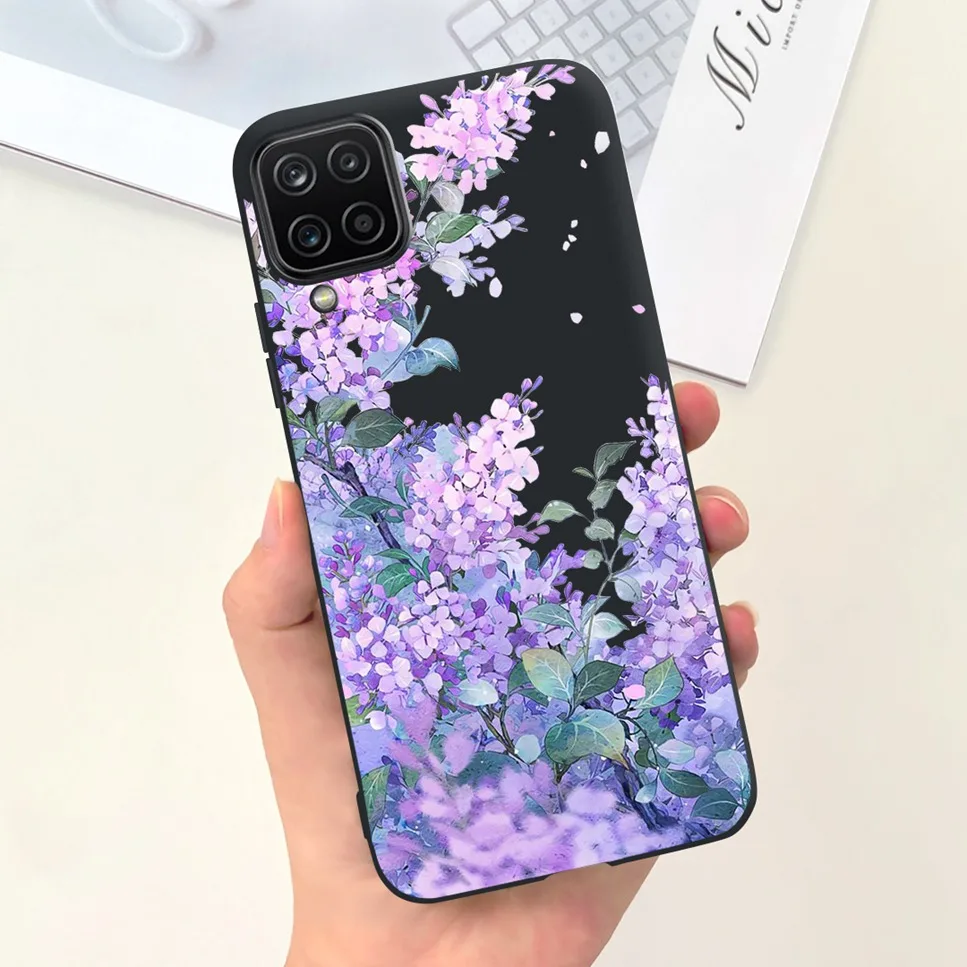NEW Design For Samsung Galaxy A12 Case Silicone TPU Back Cover For Samsung A12 M12 F12 Galaxy M12 India  Funda Couqe Bumper