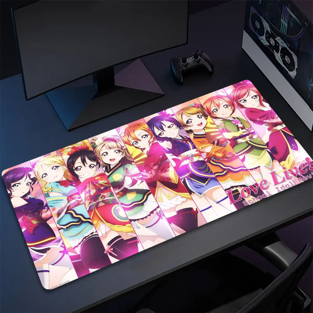 

Love Live! Sunshine!! Anime Mousepad Large Gaming Mouse Pad LockEdge Thickened Computer Accessory Keyboard Table Desk Mat