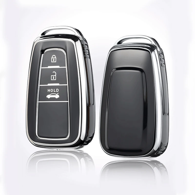

TPU Remote Car Key Case Cover Shell Fob For Toyota Corolla Prius Camry CHR C-HR RAV4 Altis Land Cruiser Prado Car Accessories