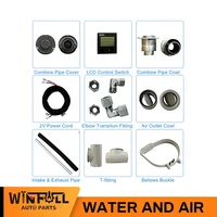 Chauffage combiné diesel intégré 6 kW 12 V pour camion, air et eau, pour accessoires de camping-car et caravane 5