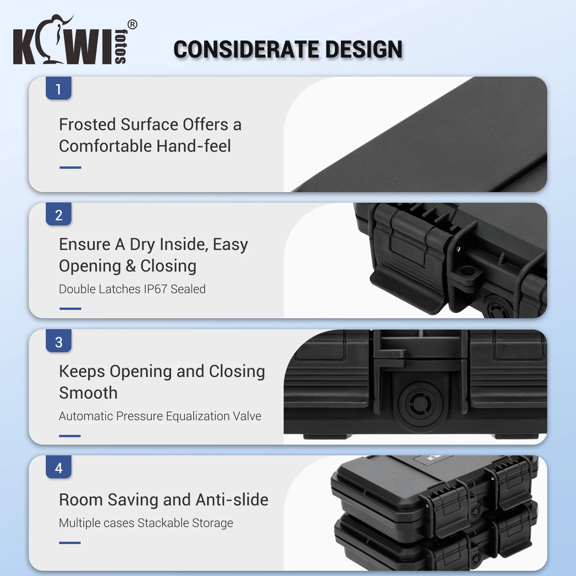 15 Slots M.2 2280 2260 2242 2240 2230 Case, Water-Resistant Shockproof M.2 SSD Holder Card Case Vertical Style Drive Storage Box