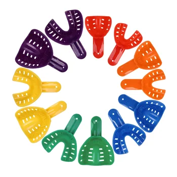 Strumenti specializzati dentali monouso vassoi dentali per impressionivassoi dentali cura quotidiana bordi arrotondati per la pulizia di strumenti dentali
