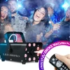 Newest Mini Disco Fog Machine with Timer Wireless Smoke Generator for Halloween Holiday 500W Dj Disco Stage Indoor Smoke Machine 4