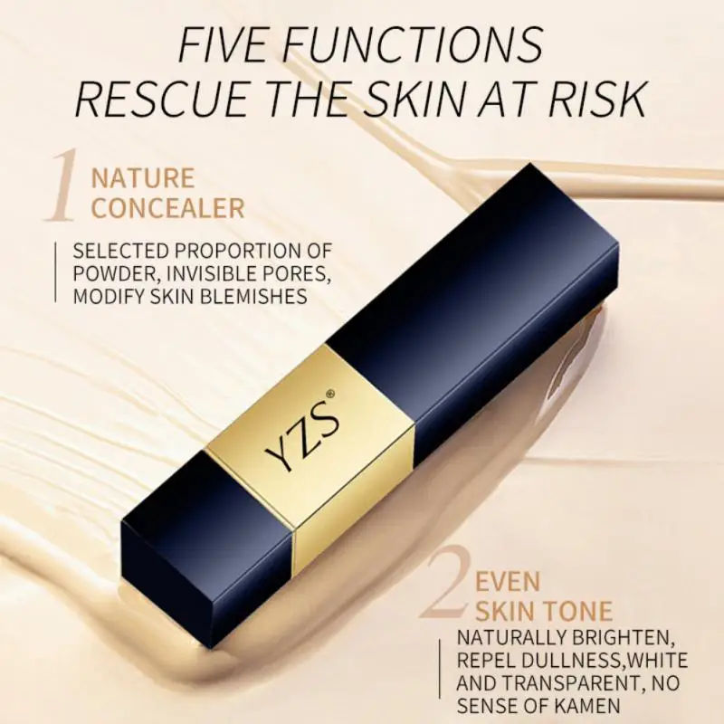 Tanio 2in1 Combination Contouring Foundation  Cream Concealer Stick Facial sklep
