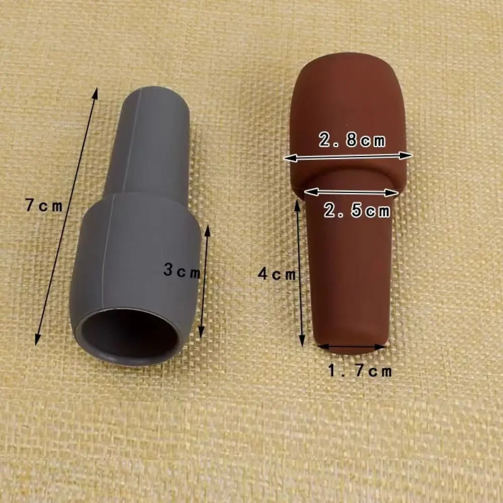 Silicone Wine Bottle Stopper Convenient Reusable Wine Sealer Creativity 4 Colors Sparkling Silicone Wine Stopper Kitchen Tools