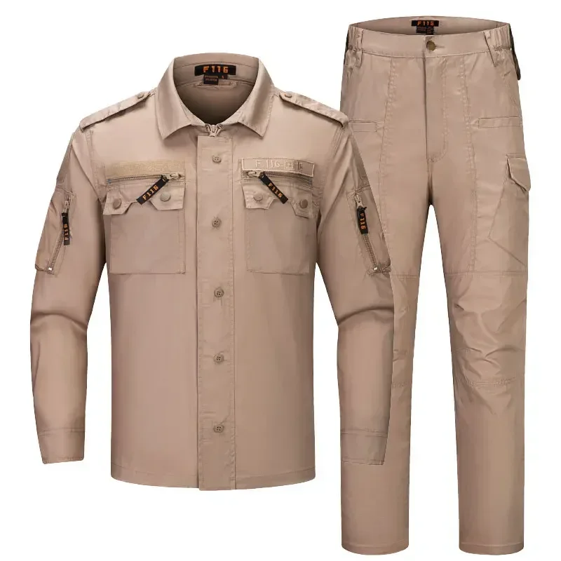 Camouflage Clothes Field Thin Jackets Men Outdoor Hiking Hunting Training Wear Tactical Ventilation Coat Pants Uniforms