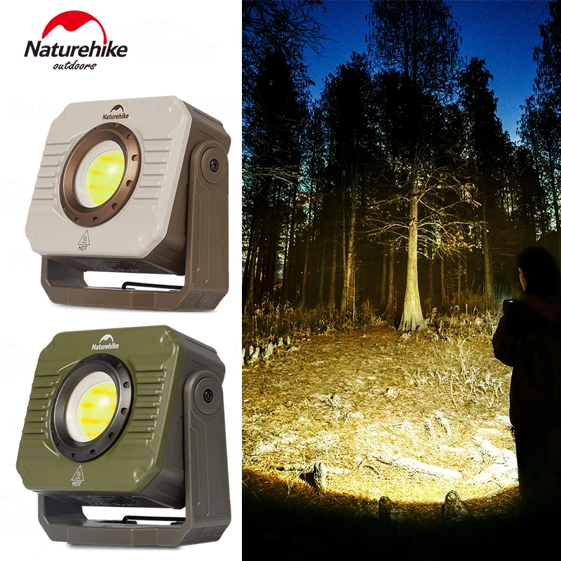 

Naturehike Camping Waterproof Lantern Portable Outdoor Light Rechargeable 30㎡ Wide Range 48H Emergency IPX4 1200lm Hanging Work