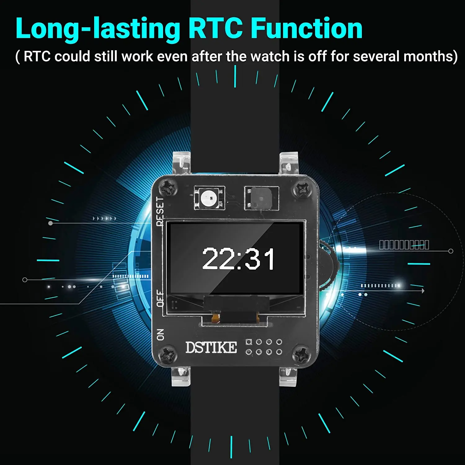 DSTIK WiFi Deauther Watch SE ESP8266 Programmable Development Board RTC & Deauth Detector Attack/Control/Test Tool electronic diy kit network security tool