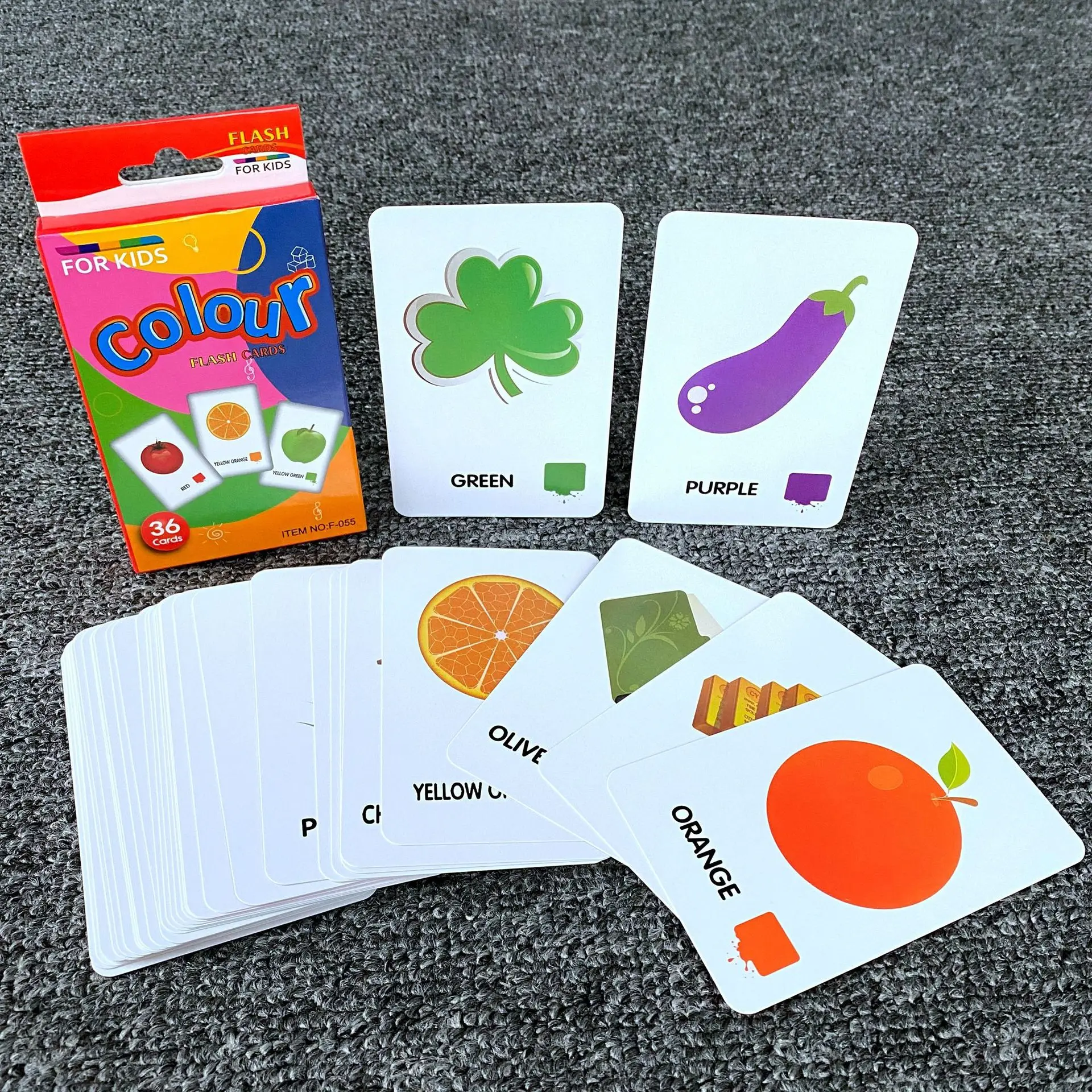 Kids Cognition Learning Cards 4