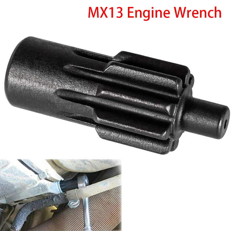 

TENG MILE Engine Barring Tool MX 13 Engines for Paccar Kenworth T880 Truck and Peterbilt Replaces 1453158PE 1453158
