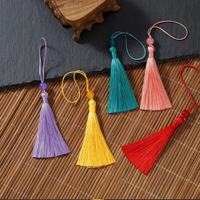 7cm Tassels Handmade Soft Craft Tassels Mini Beaded for Bookmarks Pendant Jewelry Making DIY Projects 10/20Pcs tassel fringe tassel decoration tassel accessories tassel trim mini tassels