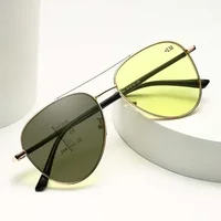 Progressive Multifocal Reading Glasses for Women Men Fashion Trend Color Changing Night Vision Eyewear Prescription Sunglasses 2