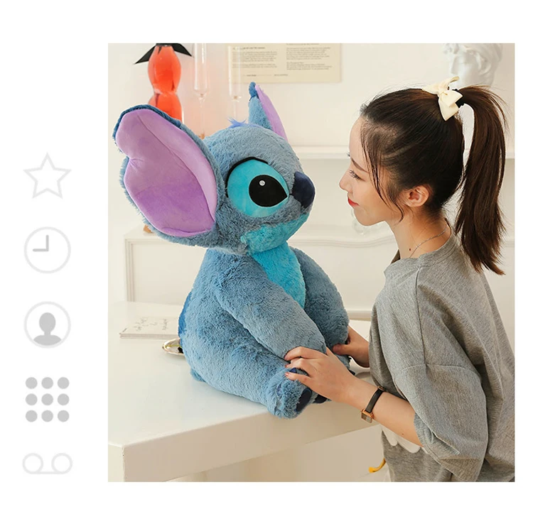 スティッチ　ぬいぐるみ　約80cm 特大 最速発送‼️】コストコ限定 スティッチ 超特大ぬいぐるみ 80cm