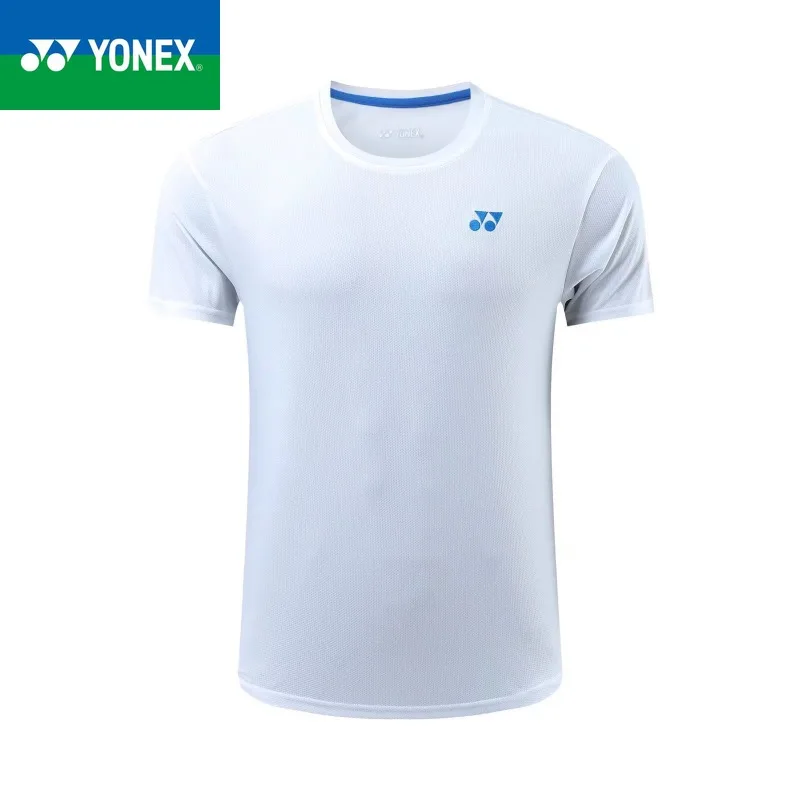 Badminton Uniforms YONEX Children's Training Competition Tennis Short-sleeved Men's and Women's Same Style Quick-drying Jersey
