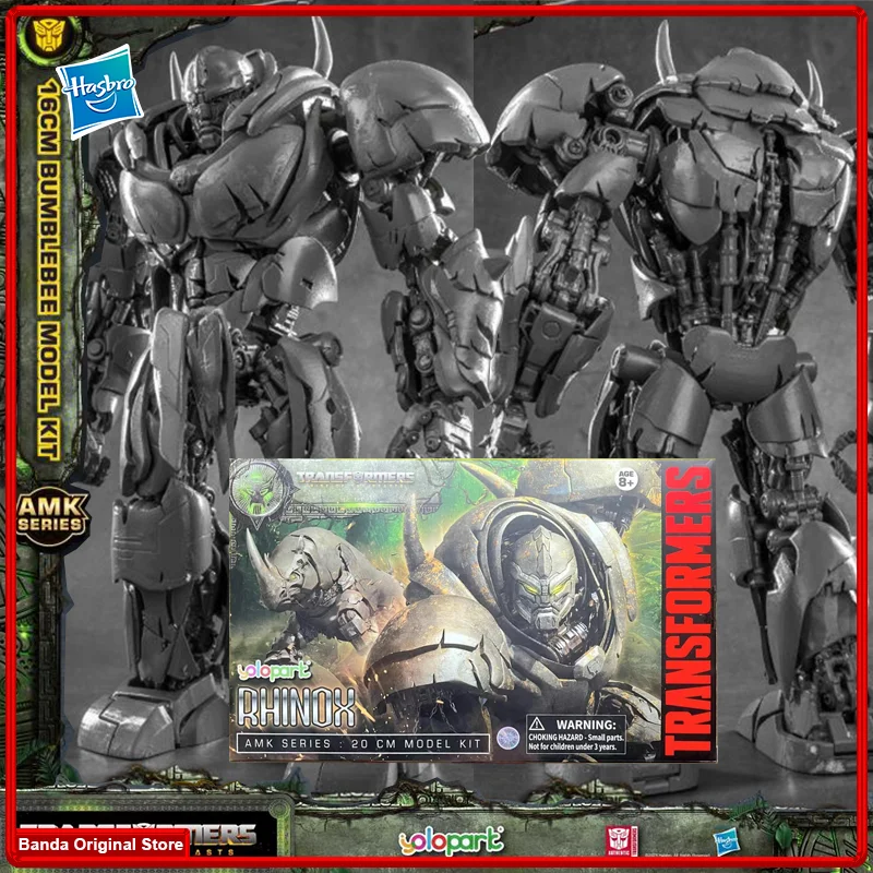 

100% In Stock Original Hasbro AMK Transformers Rise of the Beasts Rhinox Advanced Model Kit Action Figures Model Toys