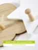 Hooks on the Wall Cute Room Decor Hangers for Clothes Kids Cloud & Star Figure American Style Wood Home Organization and Storage 4