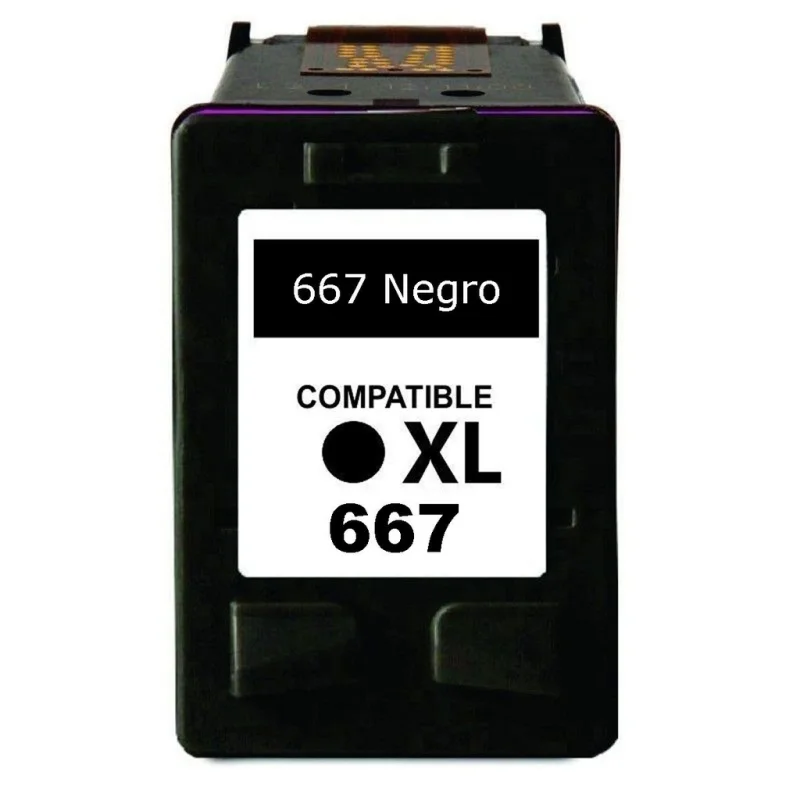 Weizhiya 667XL Ink Cartridges Replacement For HP Printers - Black & Tri-Color 2-Pack