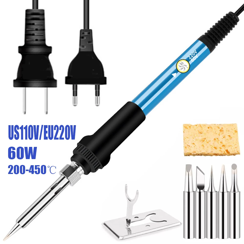 60w Electric Soldering Iron Adjustable Temperature Electric Soldering