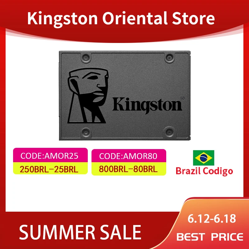 Kingston A400 SSD Internal Solid State Drive 120GB 240GB 480GB 2.5