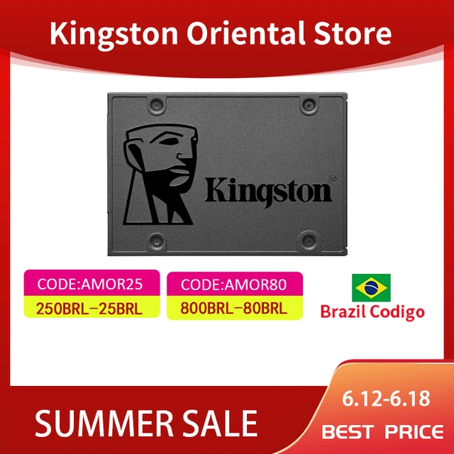 Kingston A400 SSD Internal Solid State Drive 120GB 240GB 480GB 2.5 inch SATA III HDD Hard Disk HD Notebook PC 960GB 500GB 1TB gb 4