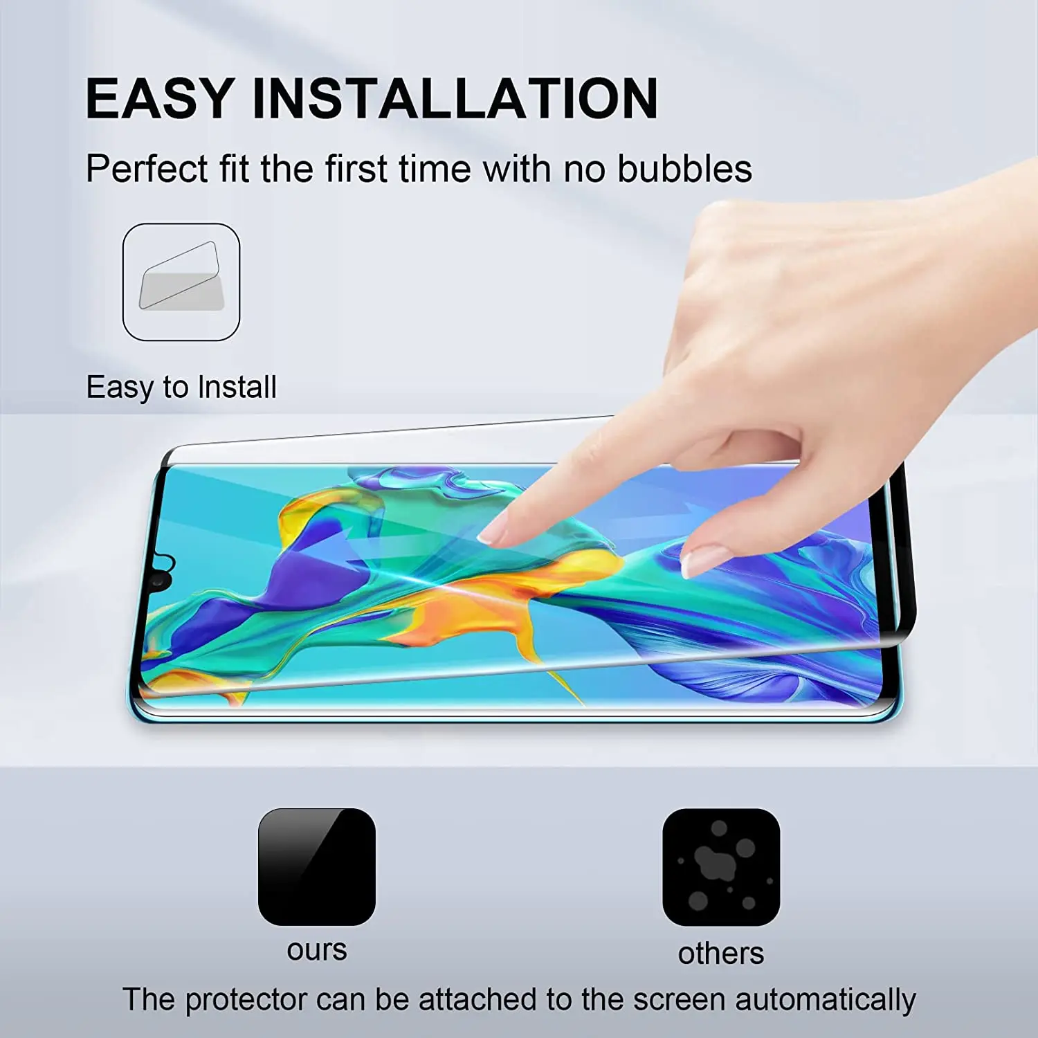 Premium Curved Glass Screen Protector Set (1-4 Pack) for Enhanced Display Protection
