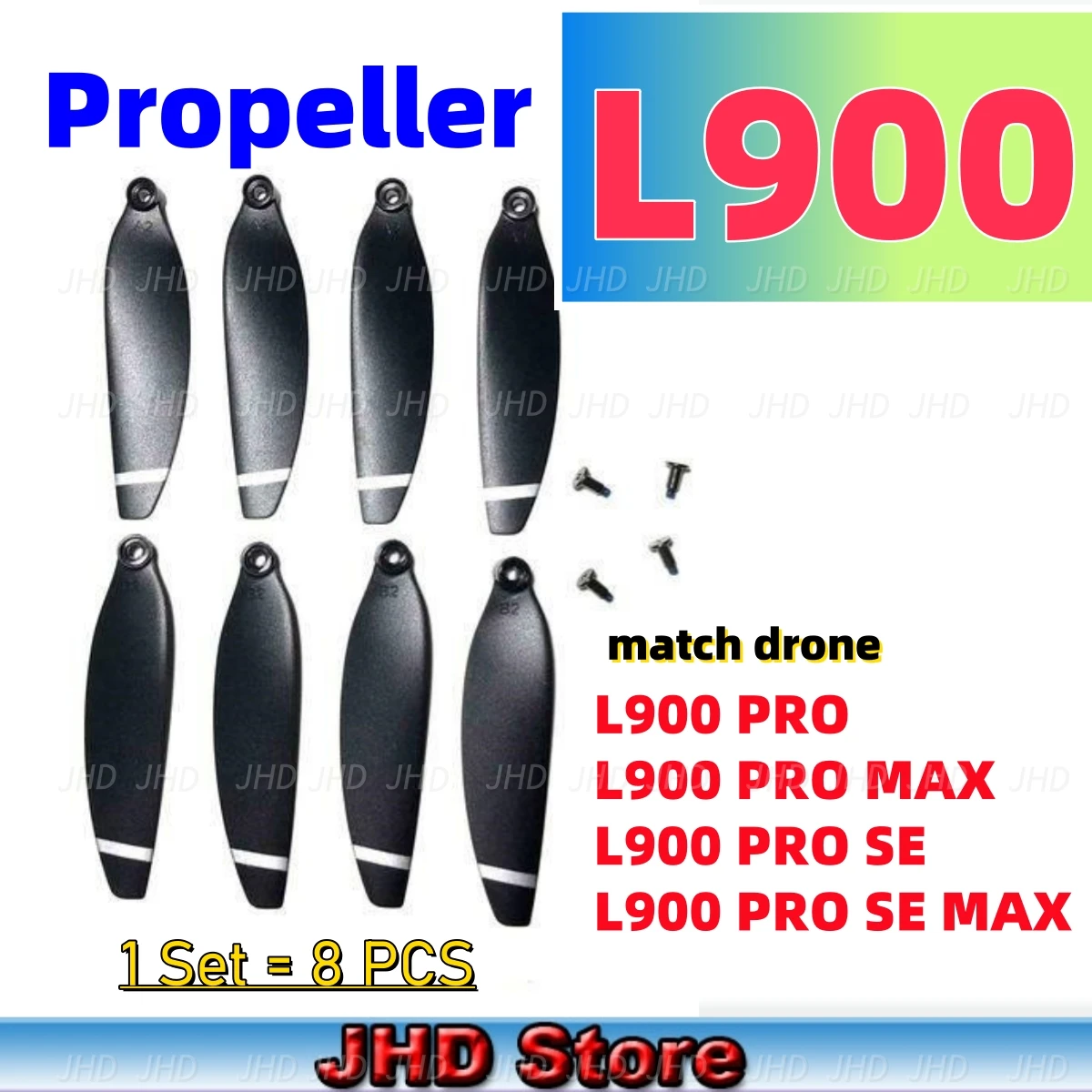 JHD L900 Pro SE MAX Drone Propeller L900 Pro Drone Blades Maple Leaf MAX Spare Propellers for SE drone propeller drone propellers drone propeller blades propeller replacement parts