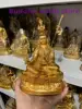 2025 large Exclusive COPPER Guru Rinpoche Padmasambhava Tibet Buddhism Buddha statue HOME Altar worship Effective protection 5