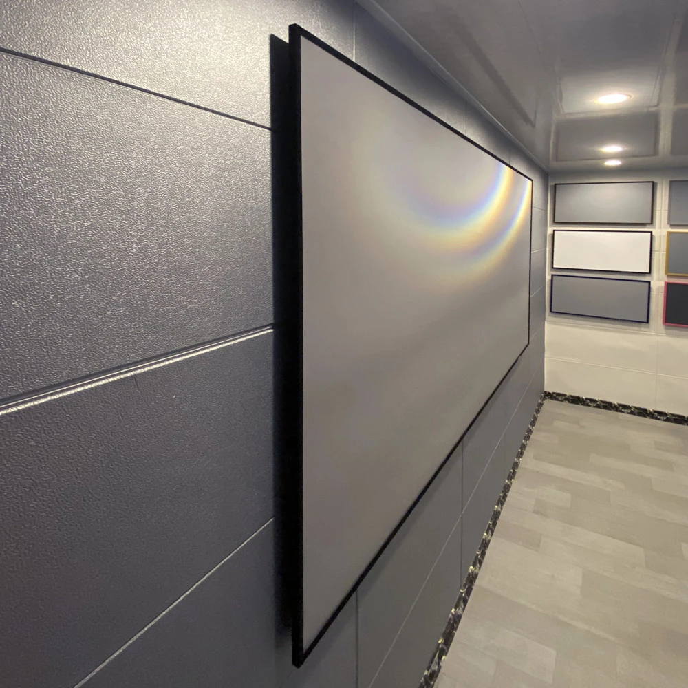 Mivision M3alr 96 Ambient Light Rejection Fixed Frame Screen 4k Home