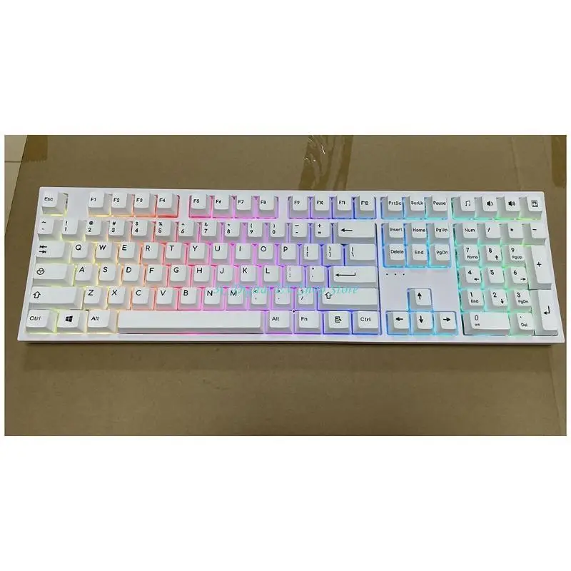 E74D Ersatz für Tastenkappen-Set, 143-teilig, PBT-Wärmesublimation für mechanische Tastatur – Detail 1