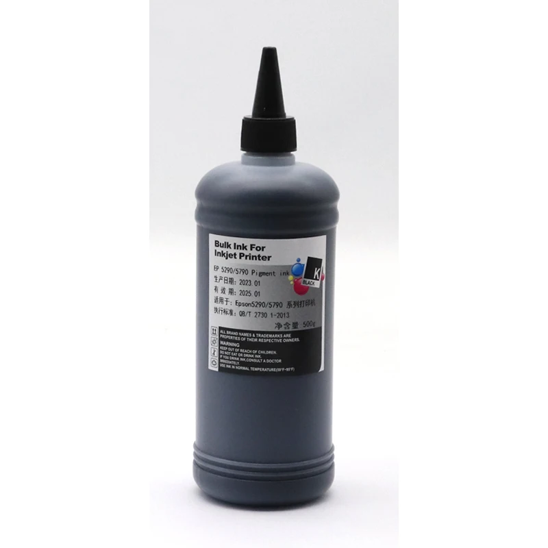 Tinta do Pigmento para Epson Workforce Pro T9461 T9451 T9441 wf C5790 C5710 C5290 C5210 T945 T946 T944 T9481 T902xl Novo 500ml - Imagem 3