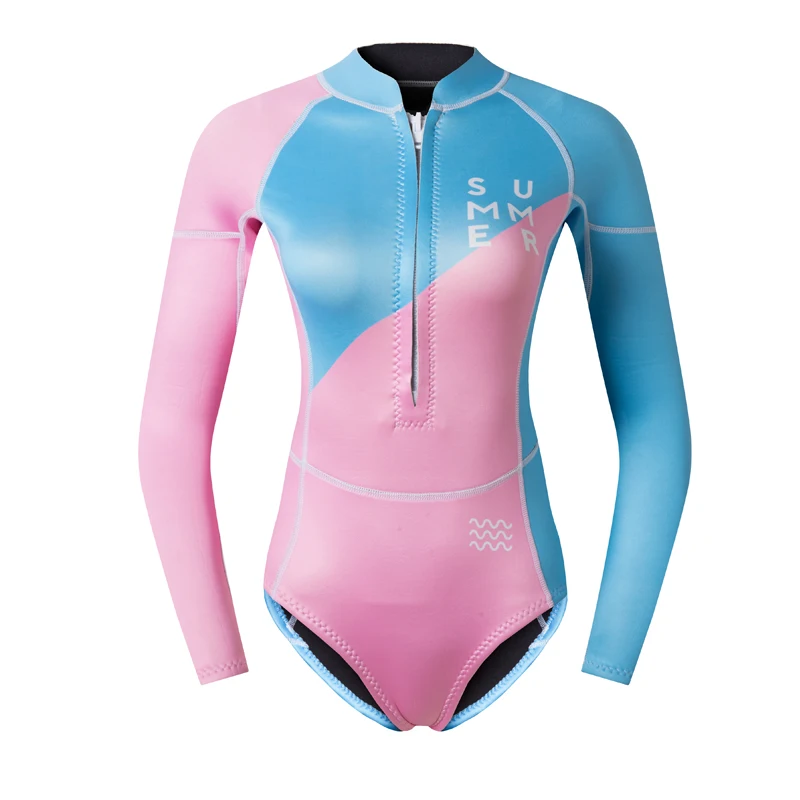 

Bikini Wetsuit Women Neoprene 2mm Jacket Surf Snorkel Dive Girls Swimsuit Free Dive Keep Warm Spearfishing Wetsuits
