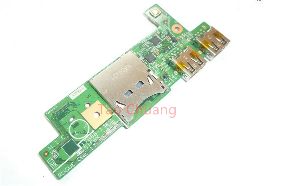 

FOR Dell Inspiron 17 7786 Card Reader Board USB Board Switch Board 5TFWK 17B88-1 D274C 0D274C