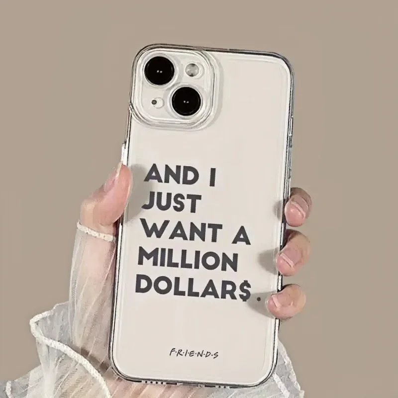I Want To Go Home Transparent Phone Case - Friends Theme