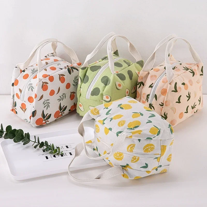 Insulated Thermal Lunch Bag - Portable Picnic Tote