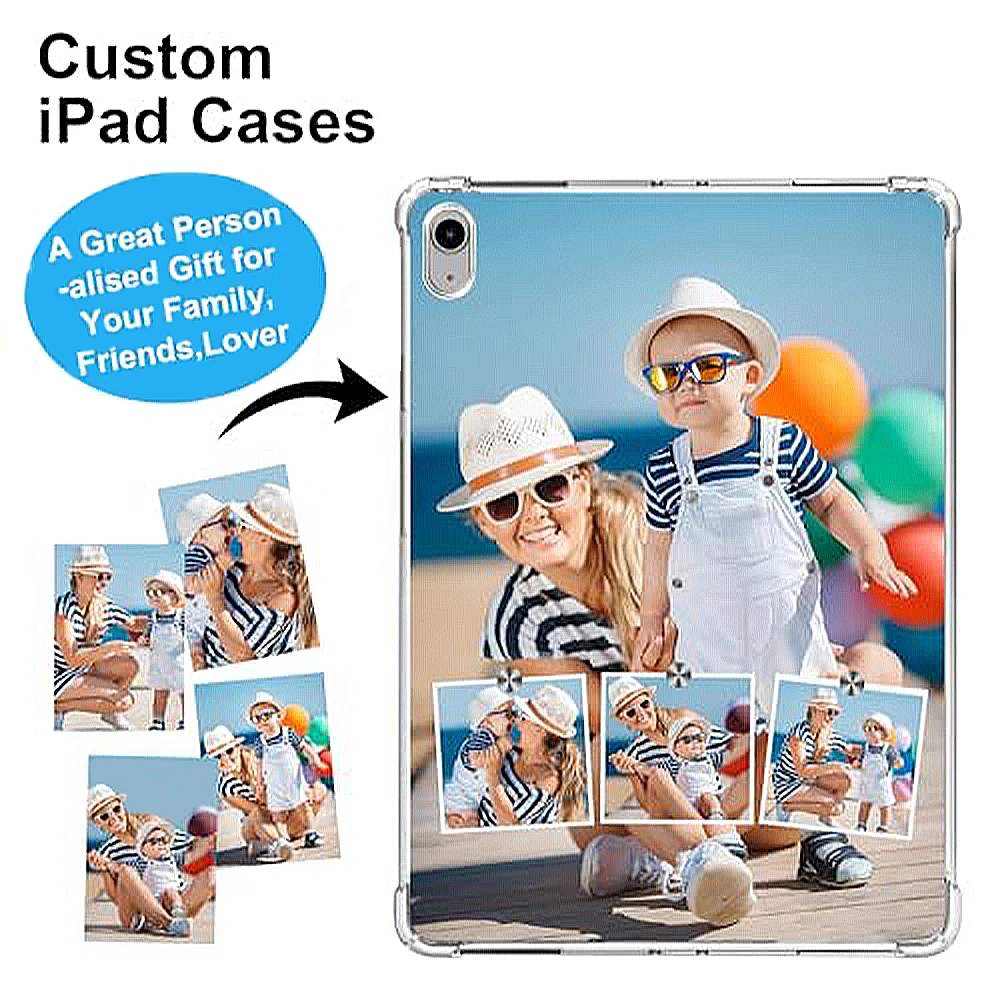 Premium Transparent Custom iPad Case