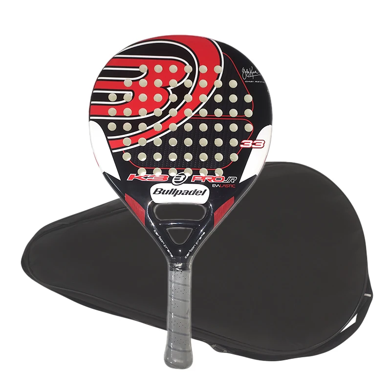 

Padel Tennis Racket Paddle Carbon Fiber Enlarge The Noodles Shock Absorption Anti-slip Handle Leather Outdoor Sports Equipment