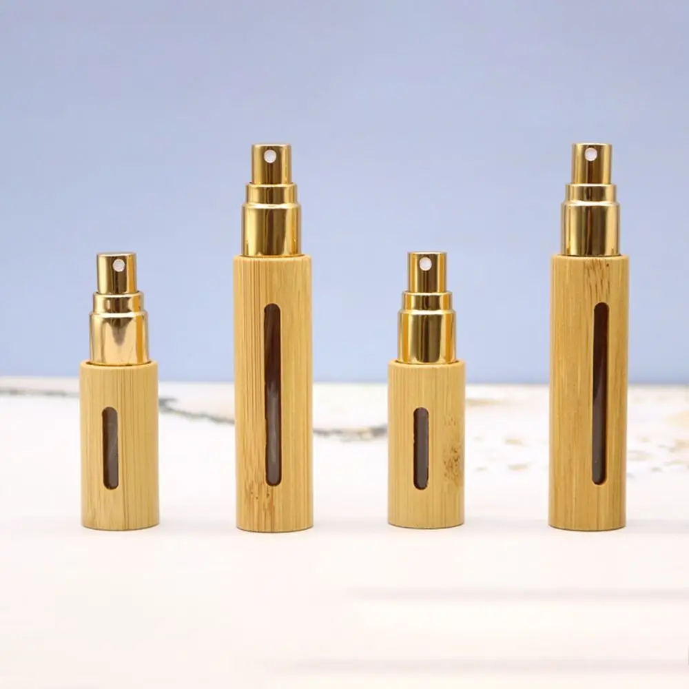 5ml 10ml Bamboo Spray Bottle for Travel, Portable Refillable Mini Cosmetic Container, E... - SKU BSB01143 - UGI Packaging