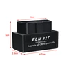 New ELM327 V1.5 Bluetooth-Compatible PIC18F25K80 Chip Double PCB Car Scanner OBD2 ELM 327 1.5 BT/WIFI Auto Code Reader Android 5