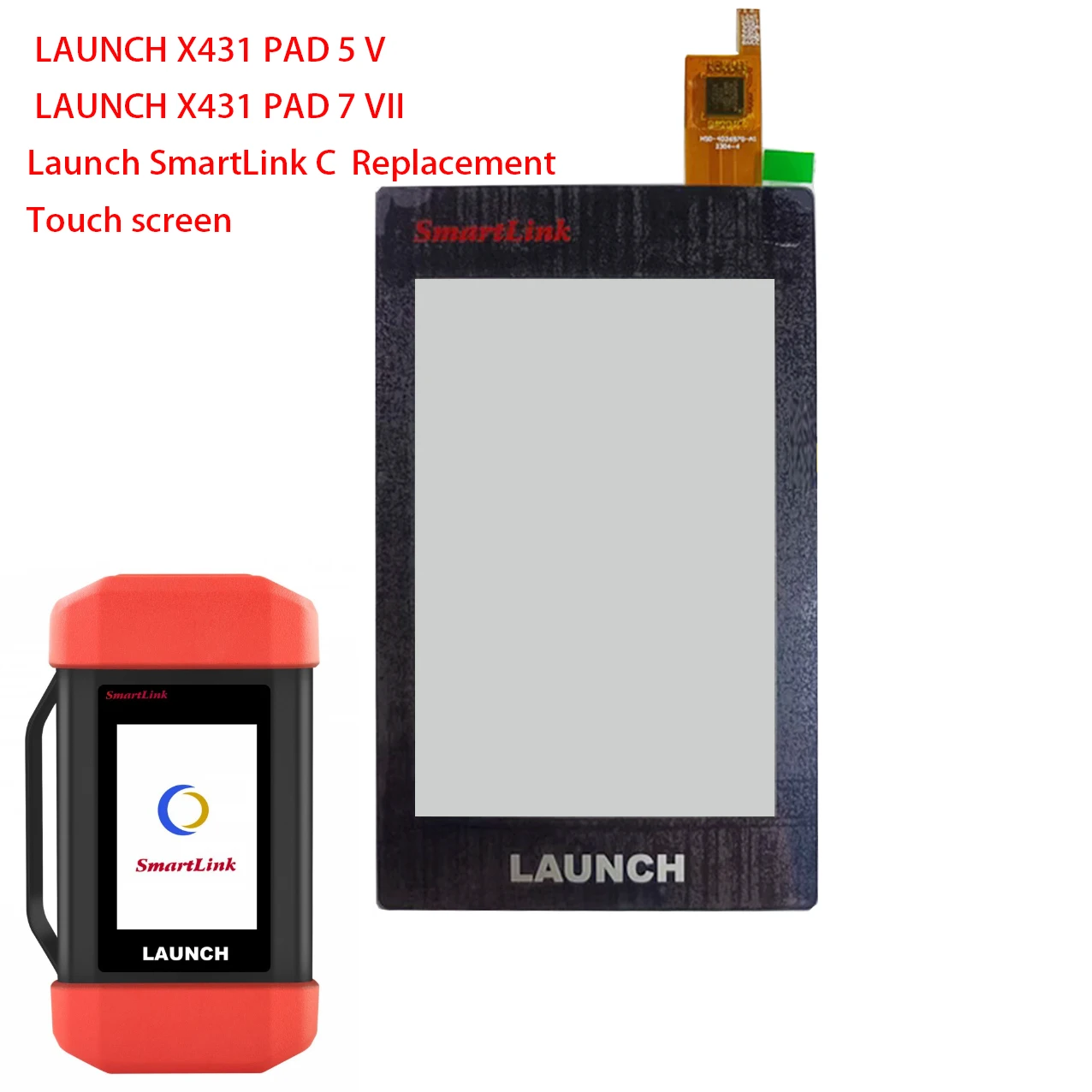 Sostituzione Del Digitalizzatore Touch Screen Per Lancio Smartlink C Launch X431 Pad 5 V 7 Vii