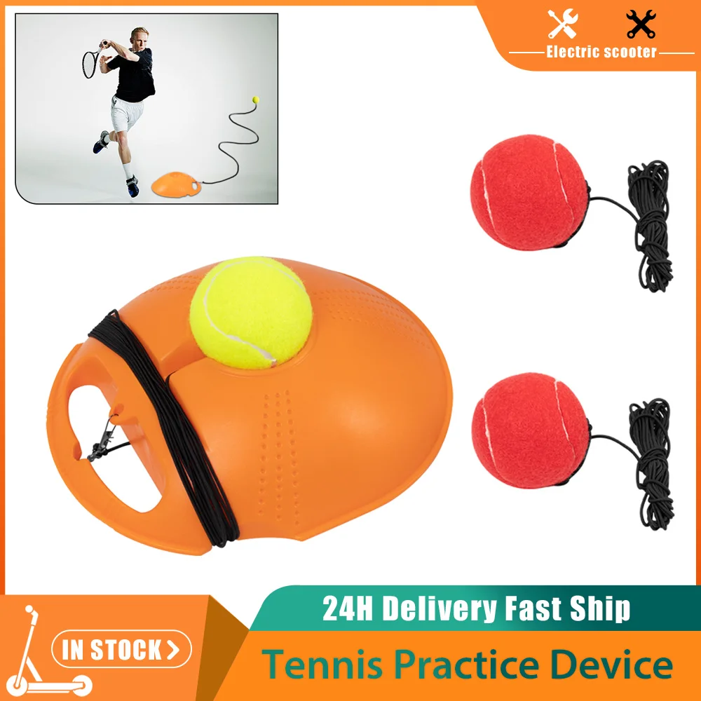 New Heavy Duty Tennis Training Aids Tool Corda Elastica Ball Practice Self-Duty Rebound Tennis Trainer Set Di Dispositivi Per La Pratica Del Tennis