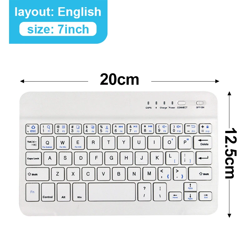 white keyboard