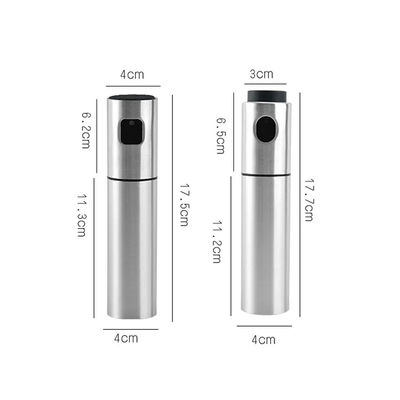 BBQ stainless steel spray bottle, baking olive oil spray bottle, water pump, barbecue oil and vinegar sprayer, kitchen tools