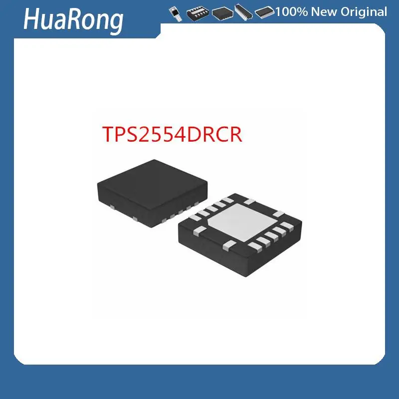 

5Pcs/Lot TPS2554DRCR TPS2554 2554 TPS22976DPUR QFN14